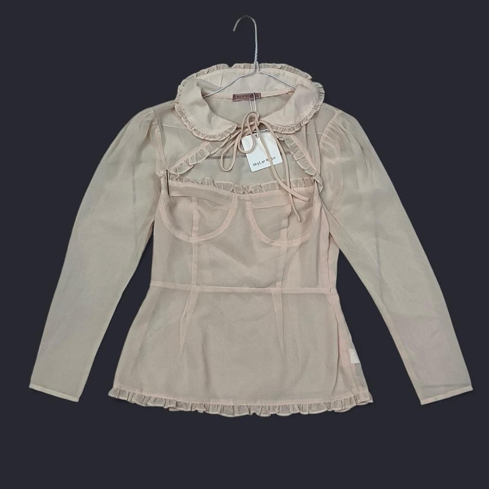 Skylar Rose Dusty Pink Blouse